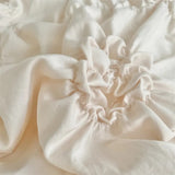 Roomtery Ruffle Flower Duvet Cover Set, view 4