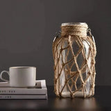 Roomtery Rustic Hanging Glass Jar, view 4
