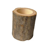 Roomtery Rustic Tree Trunk Candlestick, view 5