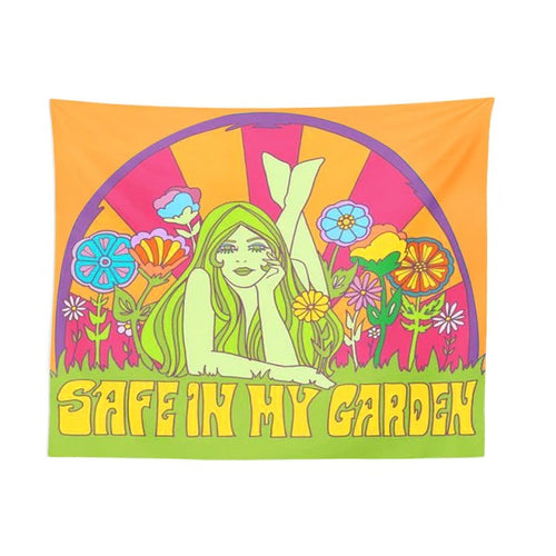 Roomtery Safe In My Garden Tapestry