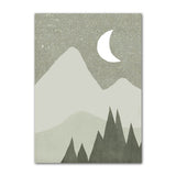 Roomtery Sage Green Aesthetic Ornaments Canvas Posters, view 5