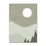 Roomtery Sage Green Aesthetic Ornaments Canvas Posters, view 6