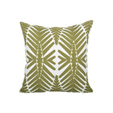 Roomtery Sage Green Embroidery Throw Pillow Cover, view 6