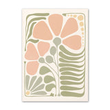 Roomtery Sage Green Flowers Canvas Posters, view 4