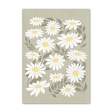 Roomtery Sage Green Flowers Canvas Posters, view 5