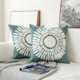 Roomtery Sage Green Patterns Cushion Cover, view 6