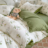 Roomtery Sage Green Wildflowers Bedding Set, view 3