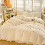 Roomtery Seersucker Fabric Bedding Set, view 6