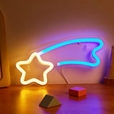 Roomtery Shooting Star LED Wall Neon Sign, view 3