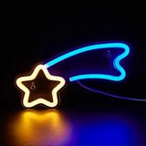 Roomtery Shooting Star LED Wall Neon Sign, view 4