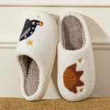 Roomtery Sleepy Sun & Moon Slippers, view 5