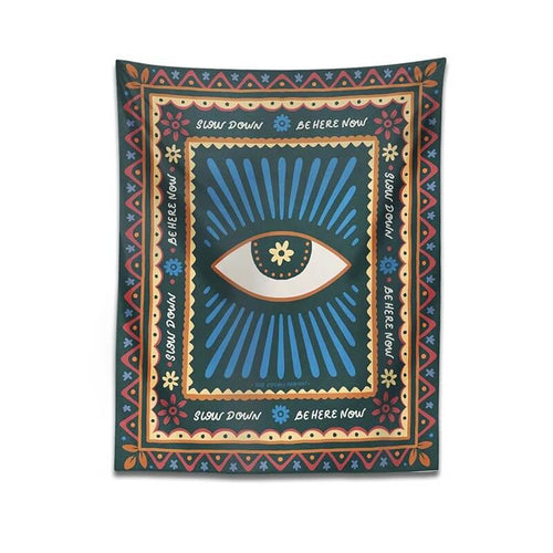 Roomtery Slow Down Be Here Tapestry
