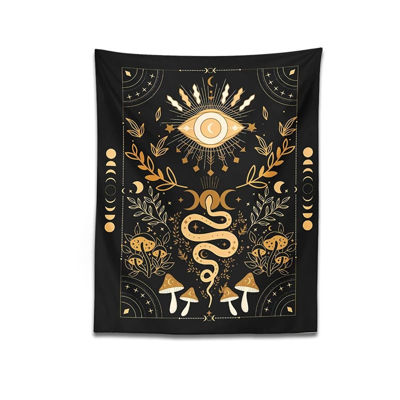 Roomtery Snake & Mushrooms Tapestry