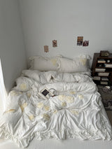 Roomtery Soft Girl Romantic Floral Bedding, view 2