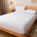 Roomtery Solid Color Simple Cotton Fitted Sheet, view 4