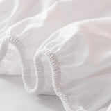 Roomtery Solid Color Simple Cotton Fitted Sheet, view 5