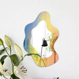Roomtery Iridescent Wavy Blob Mirror, view 5
