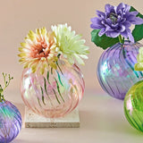 Roomtery Spiral Glass Mini Ball Vase (3 Pack), view 5