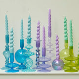 Roomtery Spiral Twisted Pastel Candles (2 Pack), view 2