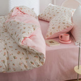 Roomtery Spring Roses Pale Pink Bedding Set, view 4