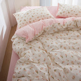 Roomtery Spring Roses Pale Pink Bedding Set, view 5
