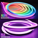 Roomtery Squiggle Neon Rope LED Lights, view 6