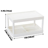 Roomtery Stackable Desktop Shelf Organizer, view 4