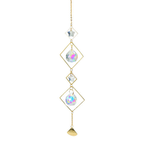 Roomtery Star Chain Celestial Crystal Suncatcher