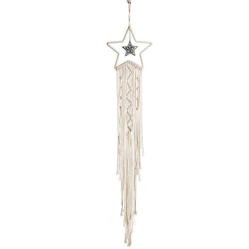 Roomtery Star Macrame Dreamcatcher