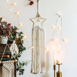 Roomtery Star Macrame Dreamcatcher, view 6