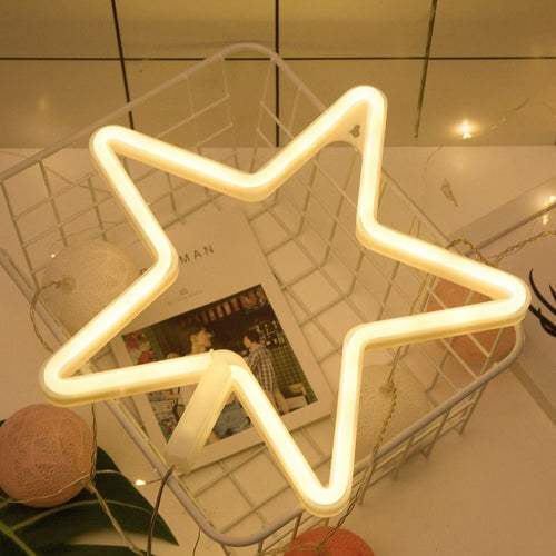 Roomtery Star Neon Sign