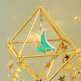 Roomtery Stars & Moon Crystal Suncatcher, view 2