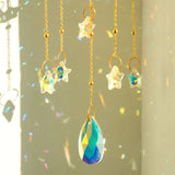 Roomtery Stars & Moon Crystal Suncatcher, view 3