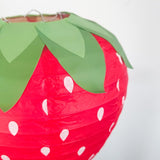 Roomtery Strawberry Paper Lanterns Hanging Decor, view 3