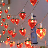 Roomtery Strawberry String Lights, view 4