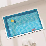 Roomtery Summer Pool Rubber Bath Mat, view 3