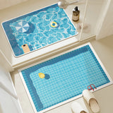 Roomtery Summer Pool Rubber Bath Mat, view 4
