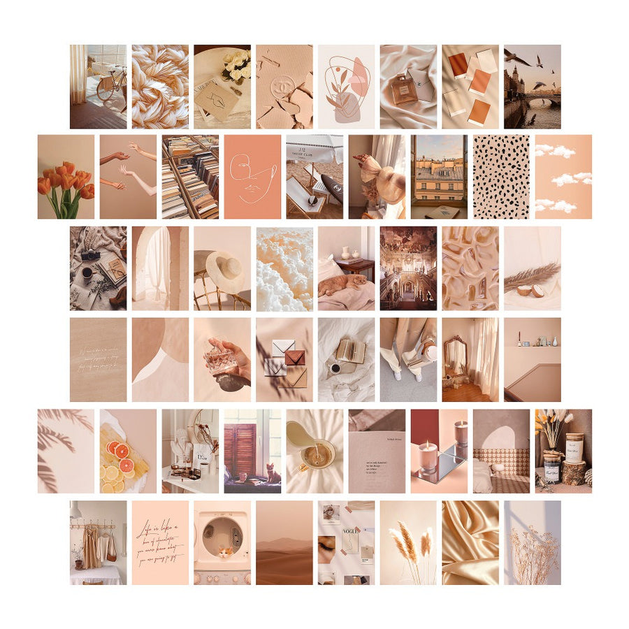 Roomtery Summer Warmth Wall Collage Cards