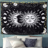 Roomtery Sun and Moon Night Clouds Tapestry, view 4
