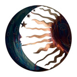 Roomtery Sun & Moon Aged Bronze Wall Decor, view 3