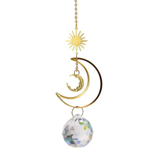 Roomtery Sun & Moon Crystal Light Catcher