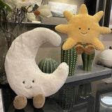 Roomtery Sun & Moon Happy Plush Cushions, view 2