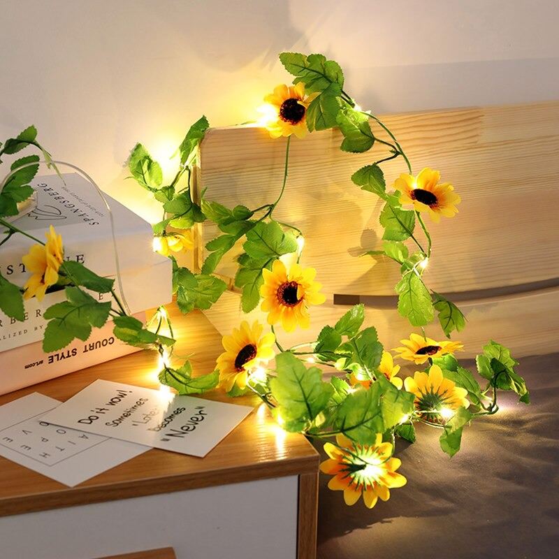 Roomtery Sunflower Fairy String Lights