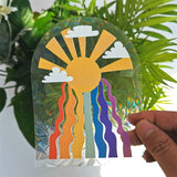 Roomtery Sunshine Sun Catcher Stickers, view 2