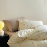 Roomtery Swallow Bird Print Cotton Bedding Set, view 4