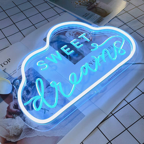 Roomtery Sweet Dreams Cloud Neon Sign