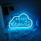 Roomtery Sweet Dreams Cloud Neon Sign, view 2