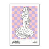 Roomtery Sweet N' Sour Checkered Canvas Posters, view 6