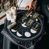 Roomtery Tarot Moon Phases Altar Cloth, view 3