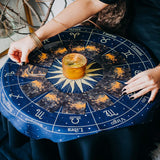 Roomtery Tarot Wheel of Zodiac Altar Cloth, view 2